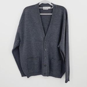 Vintage St. Croix Knits Merino Wool Cardigan